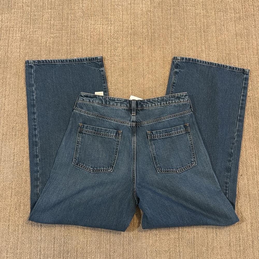 NWT Banana Republic denim high rise trouser - Picture 2 of 3